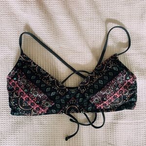 Patterned Bikini Top
